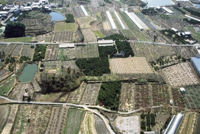 波多子塚古墳航空写真