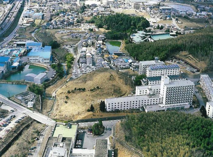 赤土山古墳航空写真