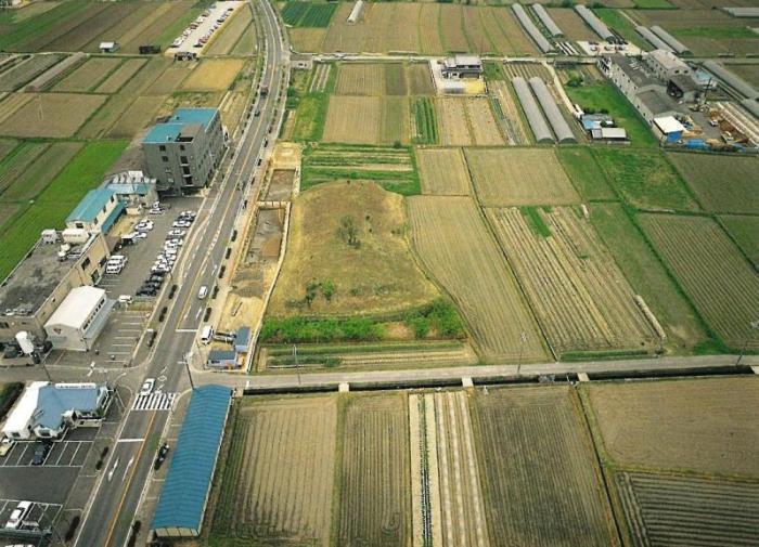 御墓山古墳航空写真