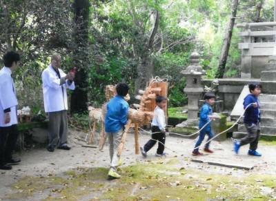 新泉町「野神祭り」