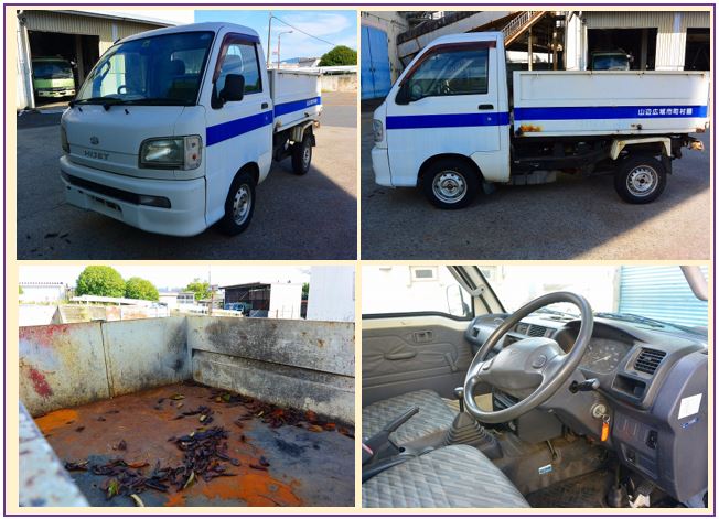 軽四ダンプシルバー