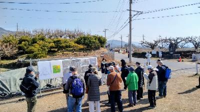 令和8年2月21日 マバカ古墳第6次調査現地説明会（地元向け）