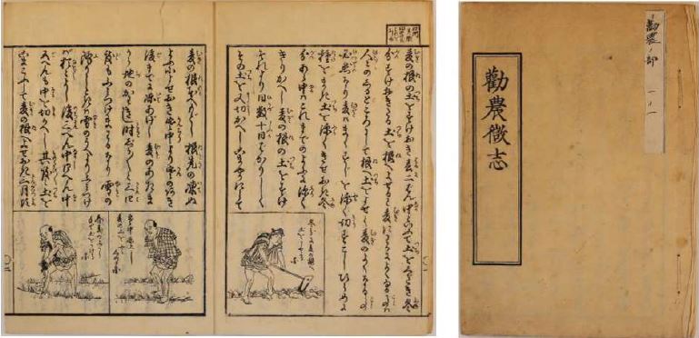 『勧農微志』（文久2年5月）［中村直三関係資料］