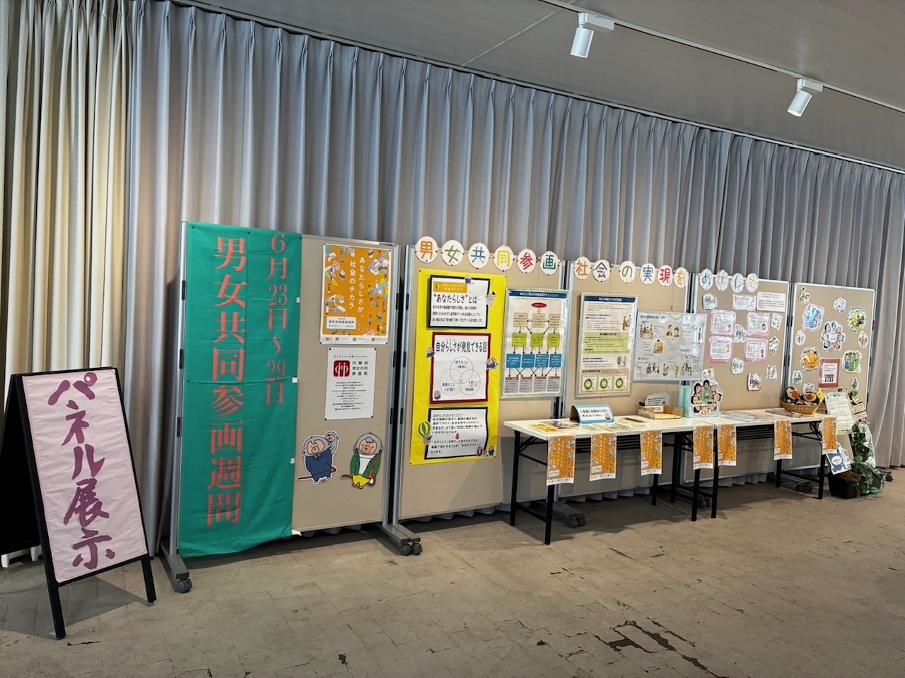 パネル展示