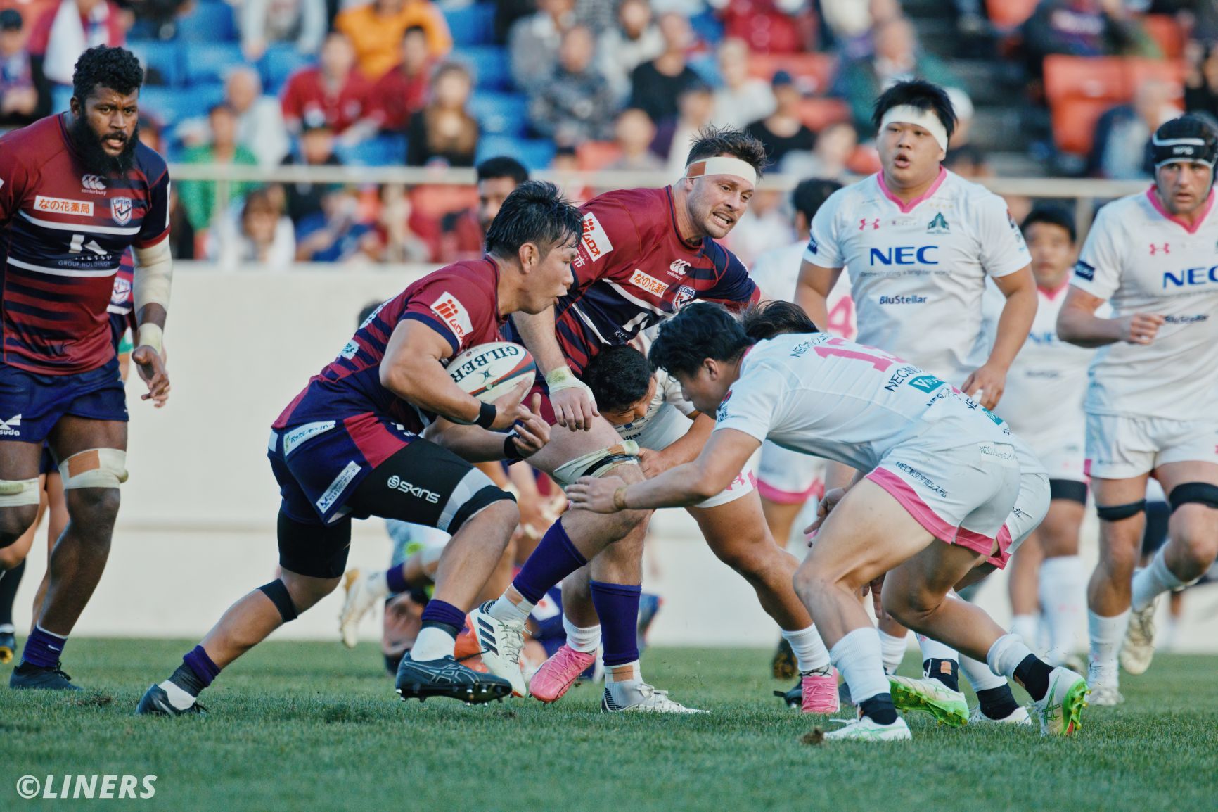 花園近鉄ライナーズ試合風景