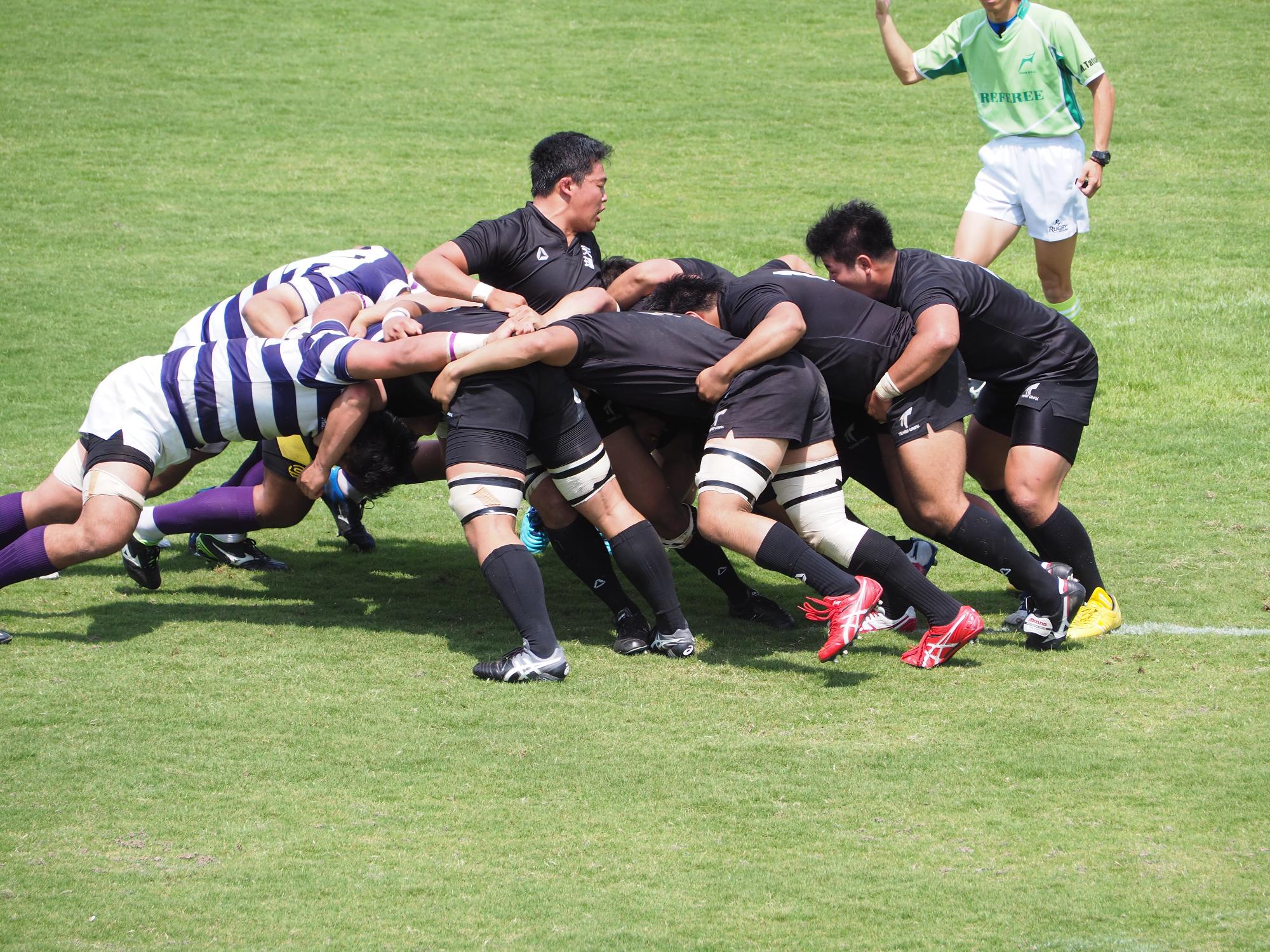 ラグビーの試合