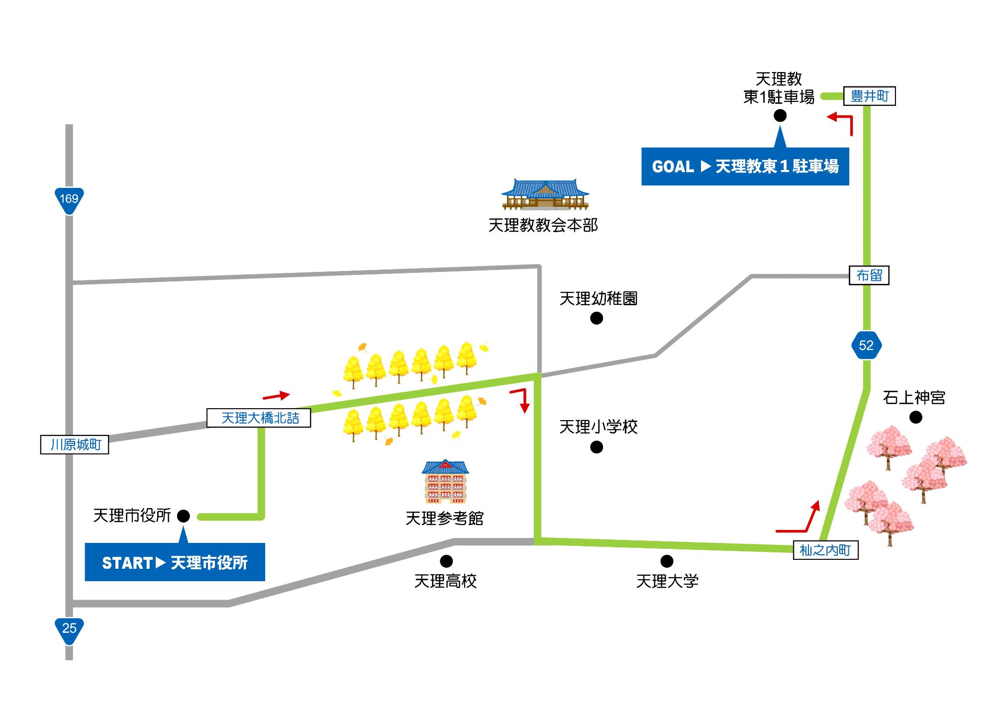 聖火リレールート