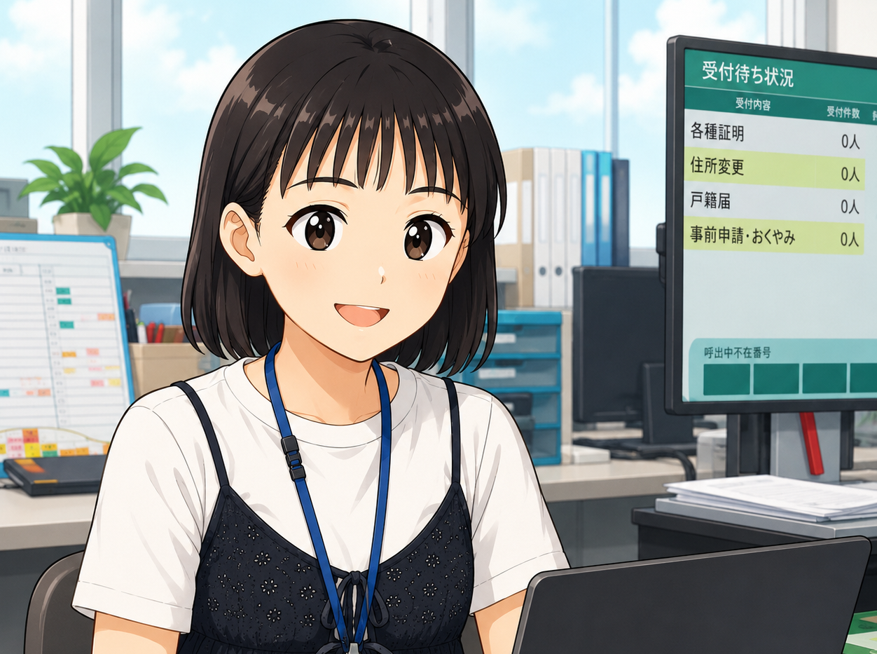 先輩職員2